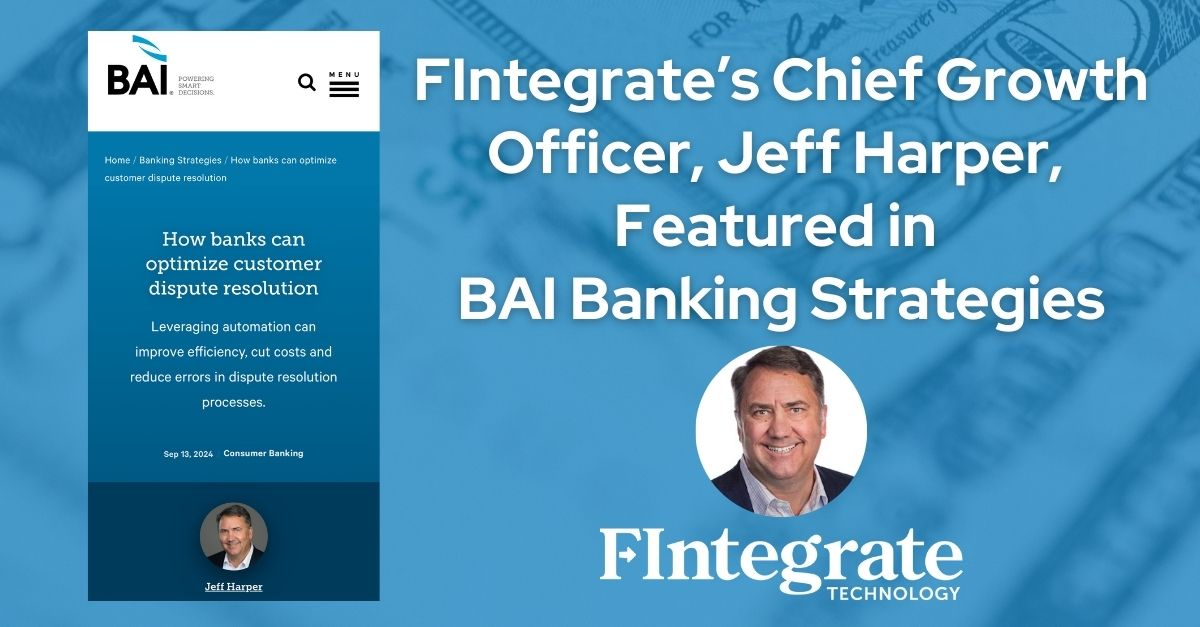 FIntegrate Featured in BAI Banking Strategies Article